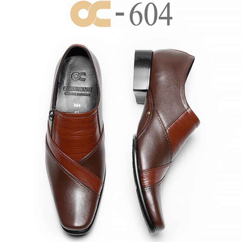 BEST SELLER 2022 SEPATU PANTOFEL PRIA KULIT ASLI OC-604