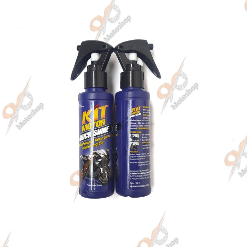 Kit Motor Quick Shine Pump Pembersih Body Motor 100ml