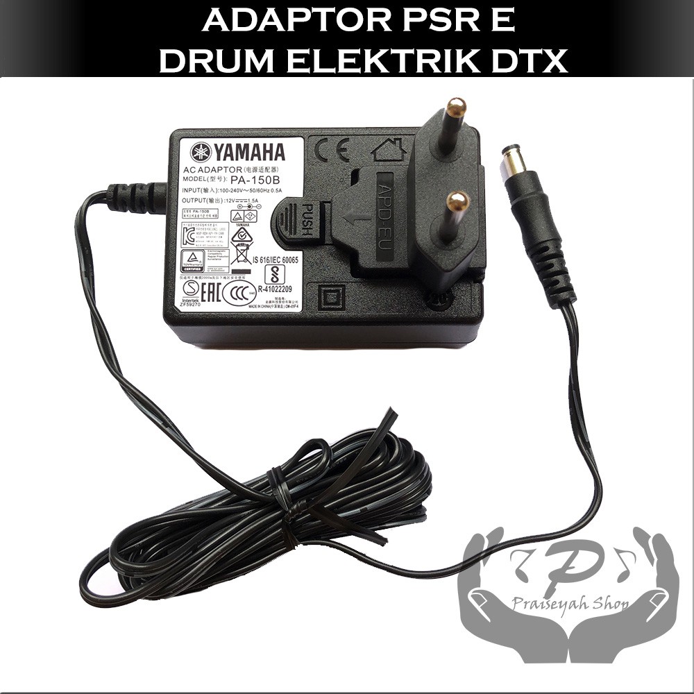 Adaptor Keyboard Yamaha PSR E Dan Drum Elektrik DTX Original