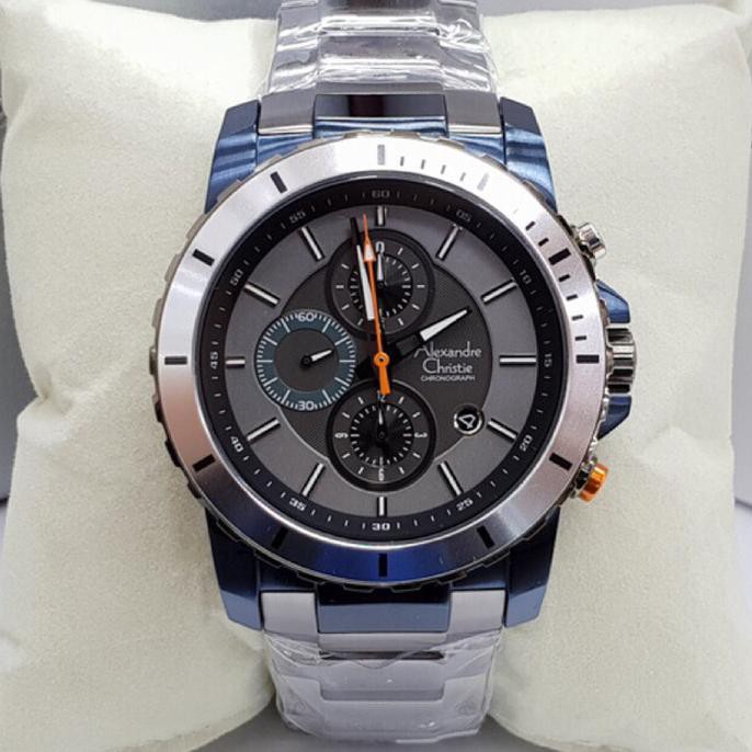 Super Sale ALEXANDRE CHRISTIE AC 6141 / AC6141 PRIA BLUE GREY Ready Stock