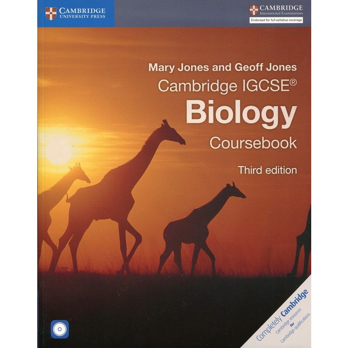 

Camb IGCSE Biology Coursebook w/ CD-ROM (3rd Ed) (Cambridge)