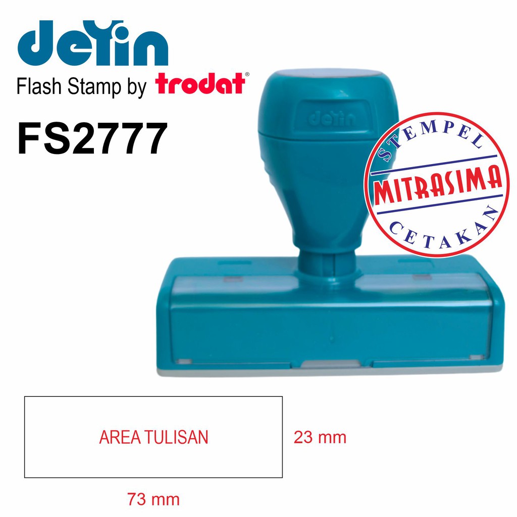

Stempel Deyin FS2777 ( Stempel Flash by Trodat )