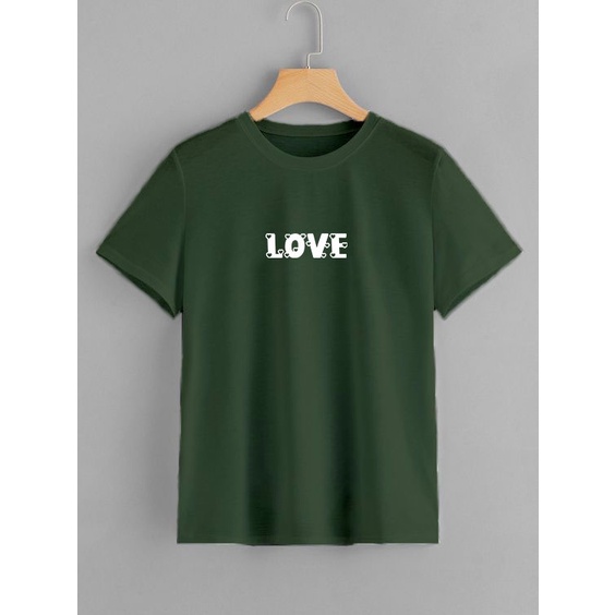 YOURSTYLE1119 - KAOS VALENTINE LOVE KEKINIAN TERLARIS KEREN UNISEX