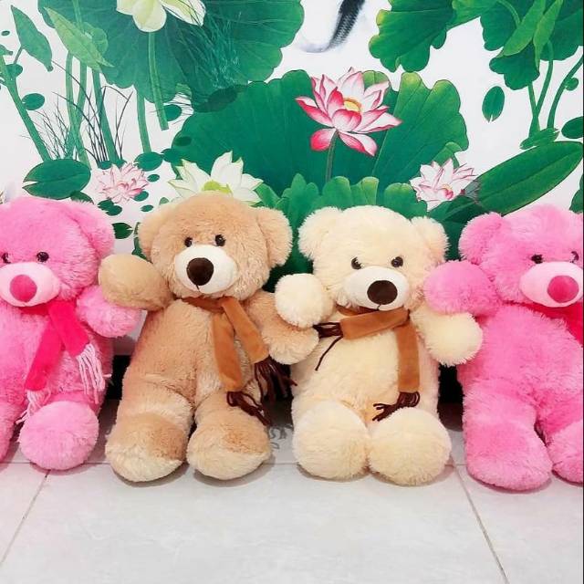 Boneka bear shal murah