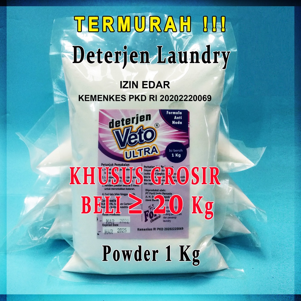 VETO Deterjen ULTRA BUBUK Beli Banyak