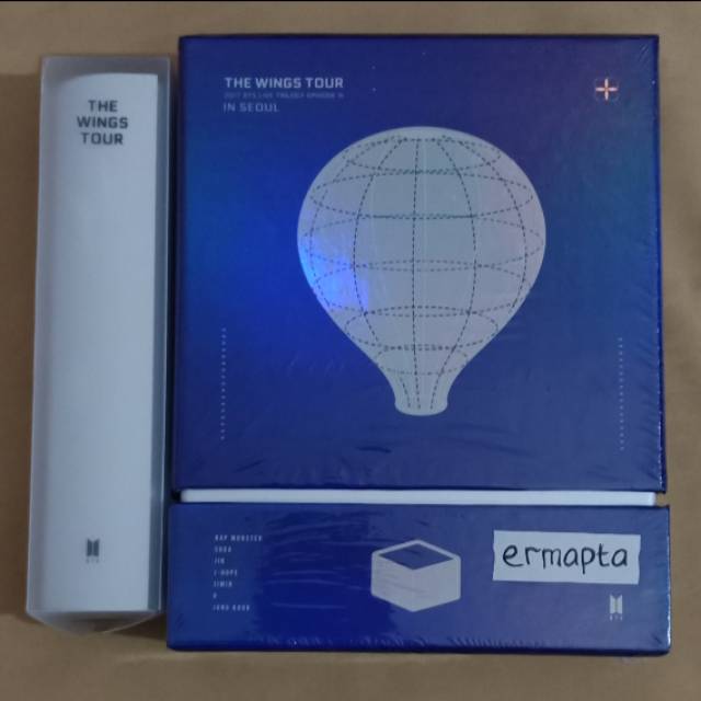 BTS The Wings Tour 2017 DVD Album + Poster Only NO Photocard