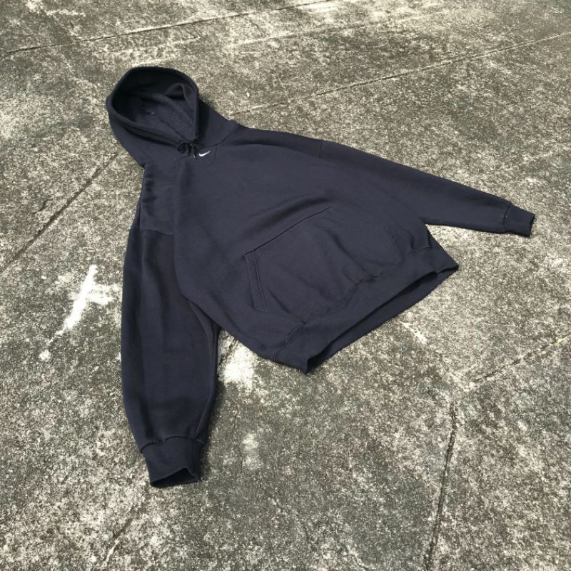 Vintage Nike Center Swoosh Black Hoodie