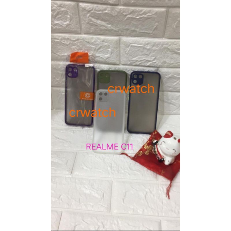 grosir case my choice ring camera REALME C11 BUMPER CASE CANDY HARDCASE Realme c11 casingg