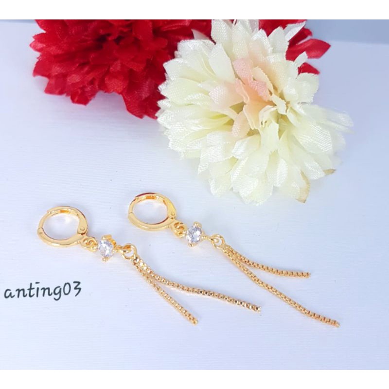 Anting titanium import kode 03,awet,tahan lama