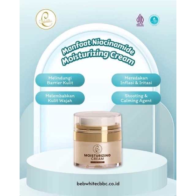 Jual MOISTURIZING CREAM ANTI PURGING NIACINAMIDE BEBWHITE C BBC Shopee Indonesia