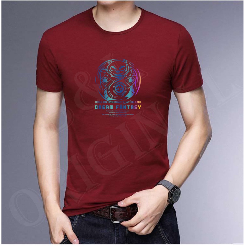 BS TERLARIS BAJU KAOS  FANTASI TANGAN PENDEK PRIA DAN WANITA GOOD QUALITY