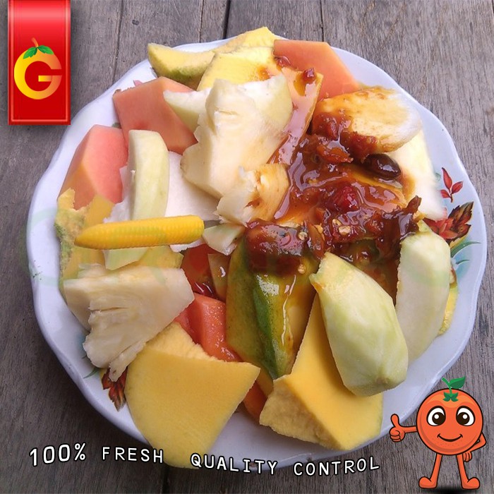 

Rujak Buah Segar Komplit
