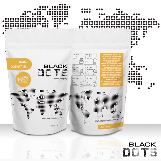 

500 Grams of Gayo Natural in Dark Roasted