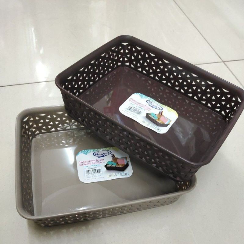 KERANJANG SERBAGUNA CASTALLA M HW-5791 HAWAII PLASTIK