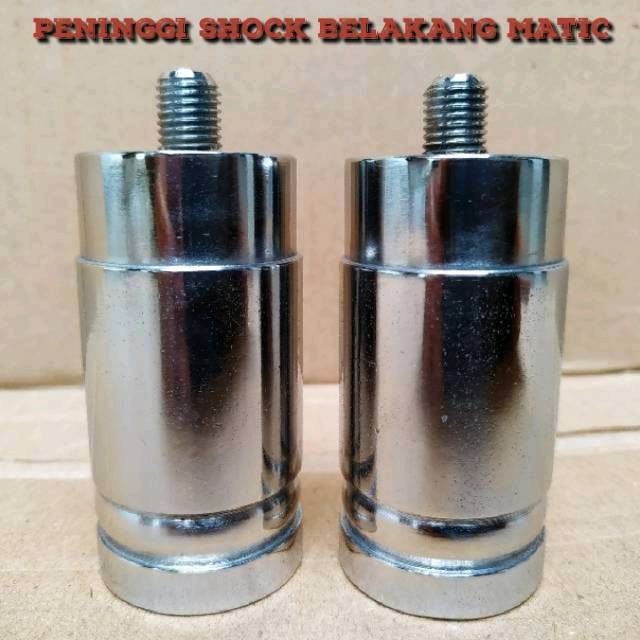 PENINGGI SHOCK BELAKANG MATIC BEAT MIO VARIO JUPITER REVO VEGA SUPRA PCX ADV N MAX AEROX NEX SCOOPY