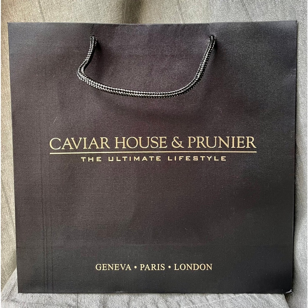 

Paper Bag Caviar House & Prunier