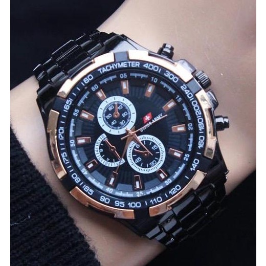 Best Seller! Jam Tangan Pria / Cowok Sporty Fashion 9988Ls Chrono Variasi Free Gelang &amp; Box - COD