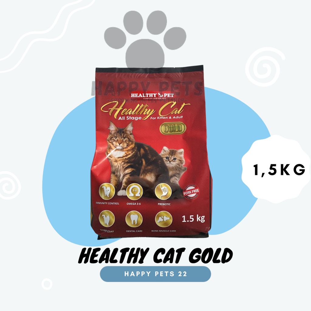 Healthycat 1,5kg makanan kucing