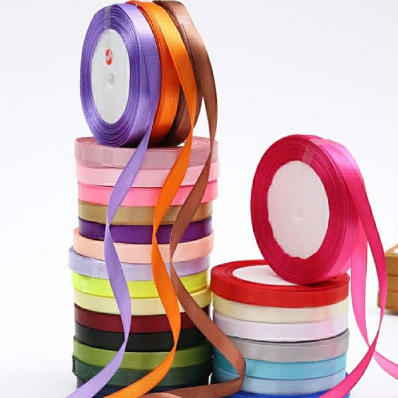 

Pita satin 1/4 (0'6 cm) - Pita satin polos - pita satin polos