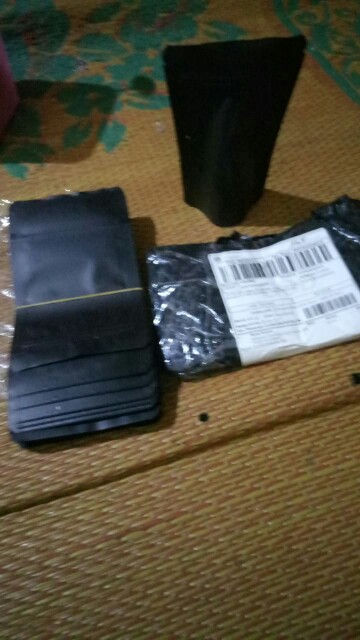 Kemasan Standing Pouch Warna Doff 10x16 Cm (50pcs)