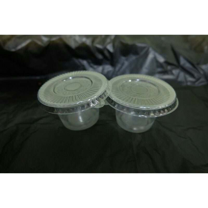 cup agar2 / jelly /puding tutup pisah 60 ml