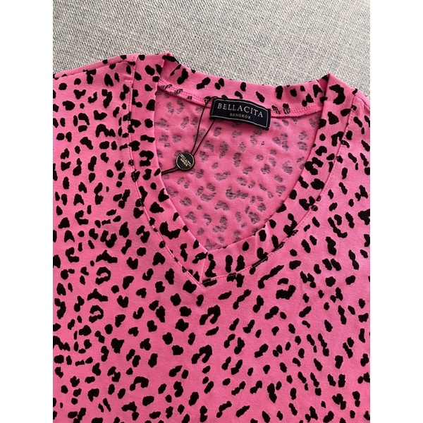 ATASAN BELLACITA MOTIF LEOPARD IMPORT BANGKOK (BJBLC690)