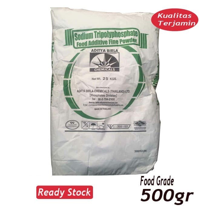 

✨COD✨ STPP (Sodium Tripolyphospate) 500gram Food Grade / Pengenyal bakso