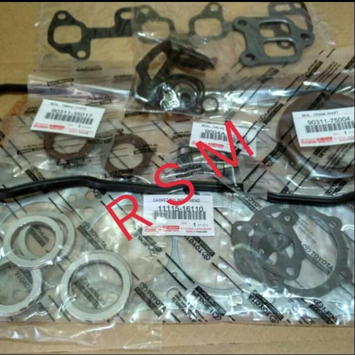 GASKET FULL SET TOYOTA STARLET 1300 1.3 1300CC Terjangkau