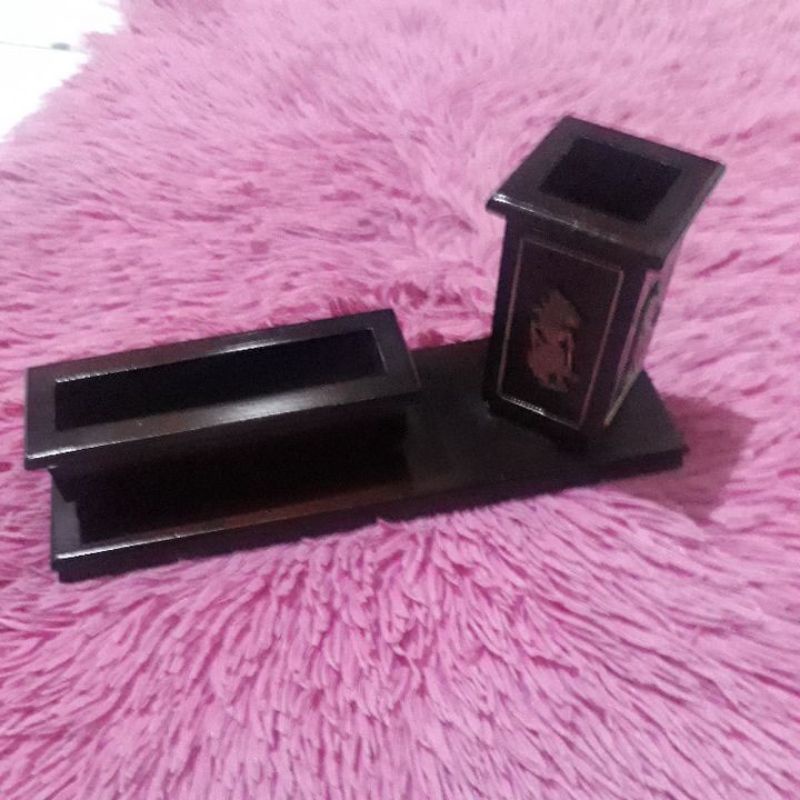 

tempat pulpen dari kayu jati