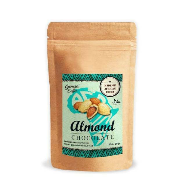 

Snack Coklat Africa isi Kacang Almond / Choco Ball isi Almond Nut / Cemilan Asik