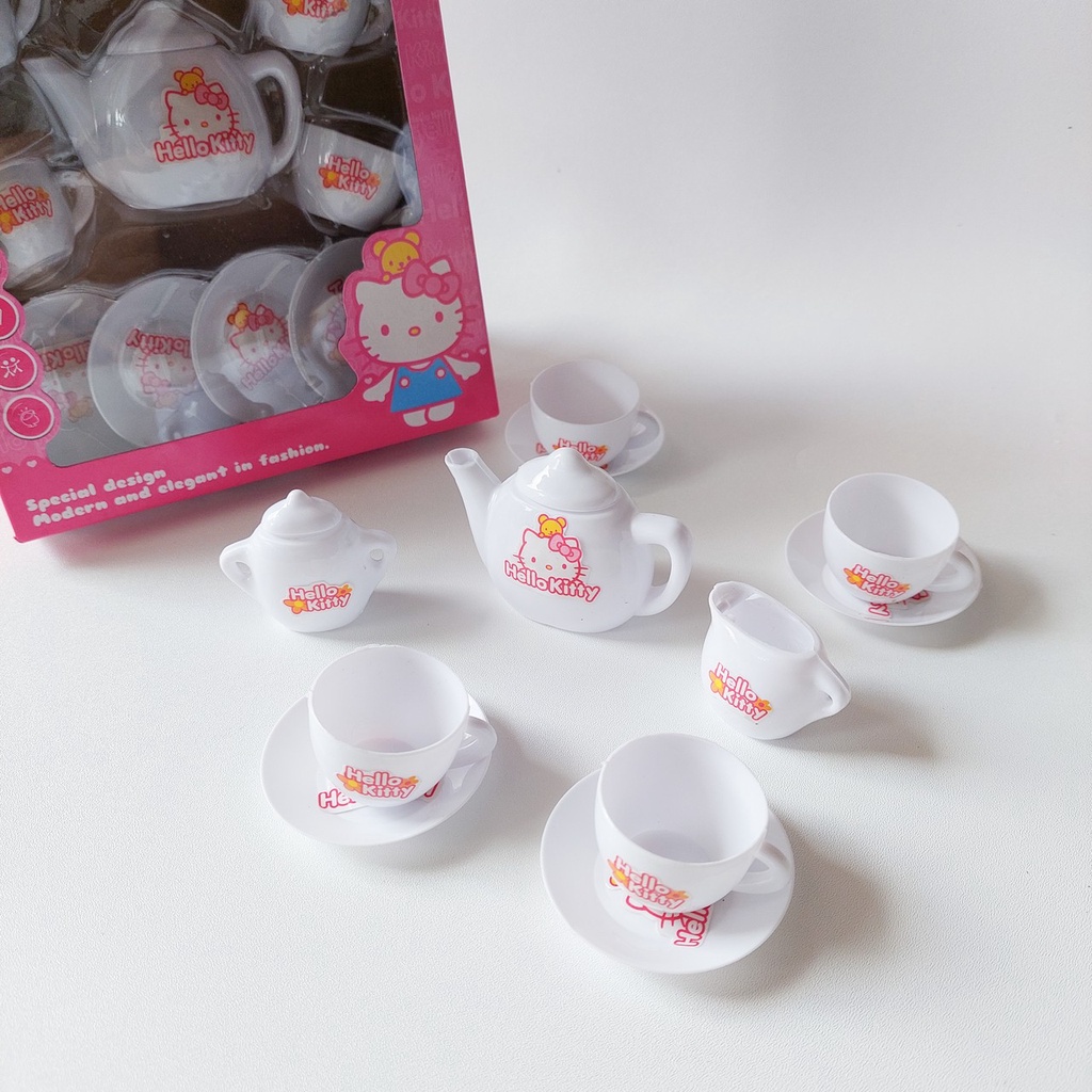 XX007 – Mainan Kitchen Tea Set Mini Anak Perempuan Hello Kitty