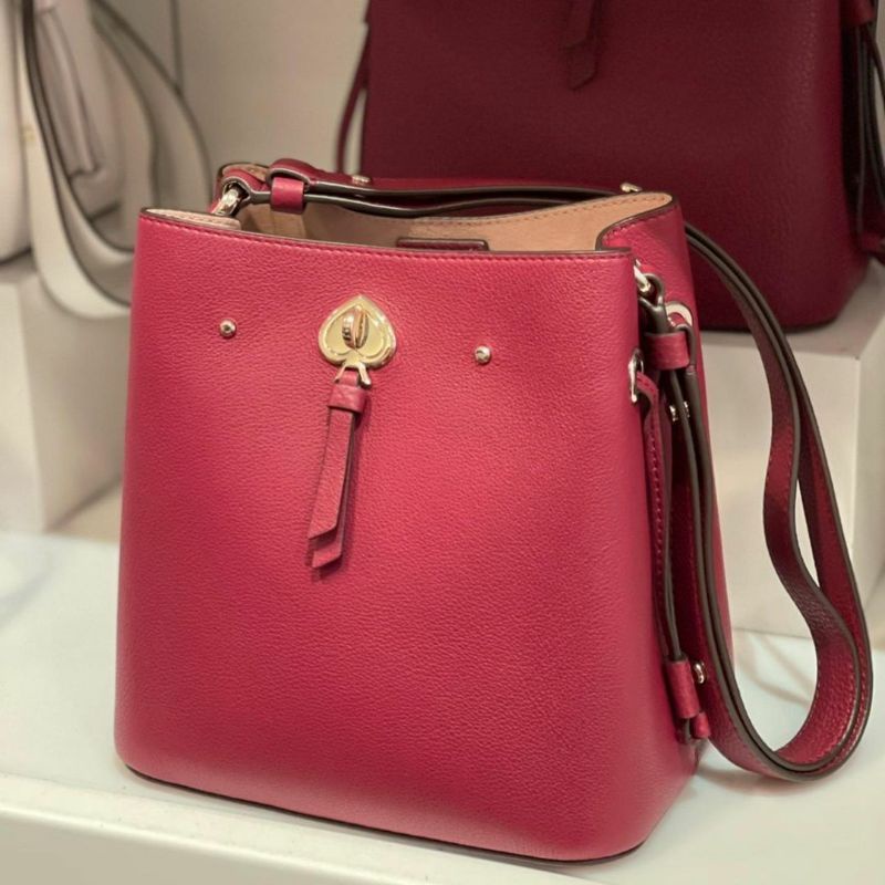 KATE SPADE MARTI SMALL BUCKET CHERRYWOOD