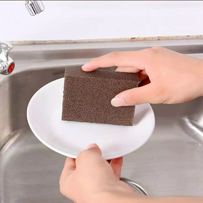 Magic Spons Nano Sponge Spon Pembersih Kerak Noda Panci Wajan Piring