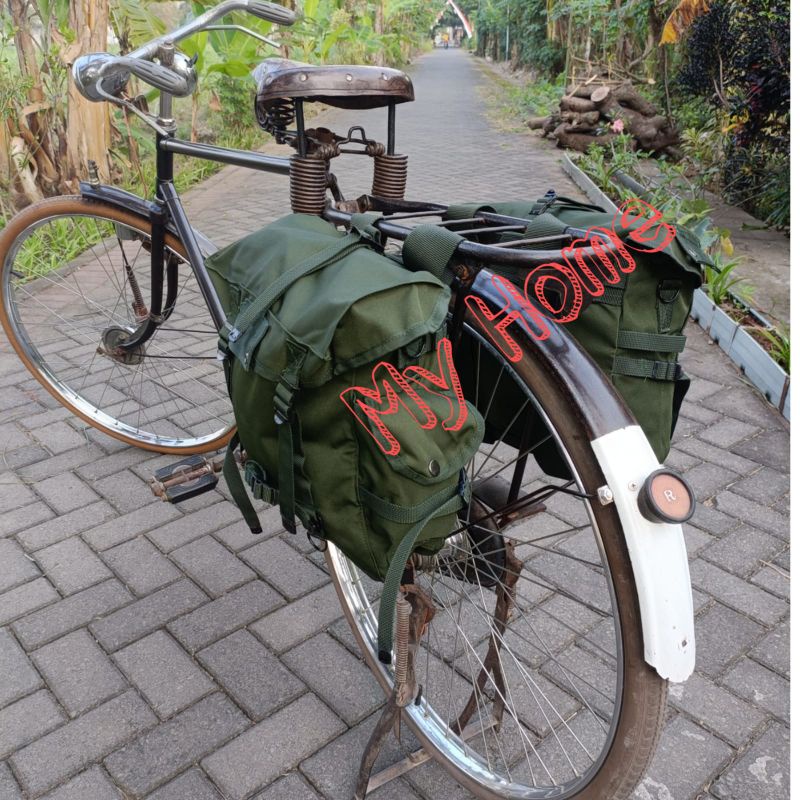 Tas Sepeda Onthel Ransel Kuno