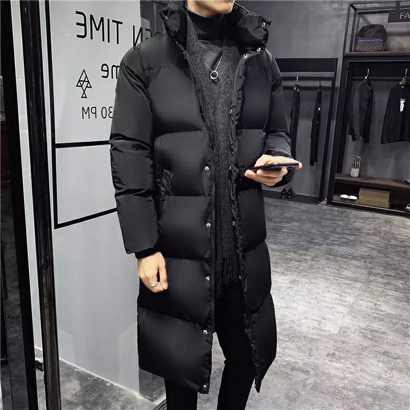 Jaket panjang musim dingin pria / Jaket winter / mantel musim dingin/ long coat pria