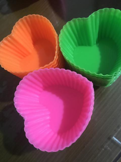 Cetakan Hati Rege 1 Lusin (12pcs)