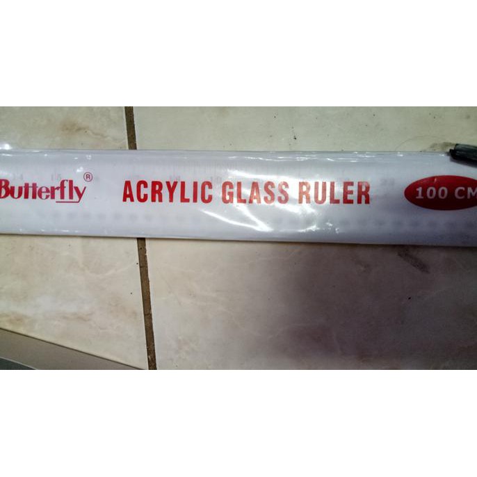 

PENGGARIS AKRILIK 100 CM BUTTERFLY DISKON