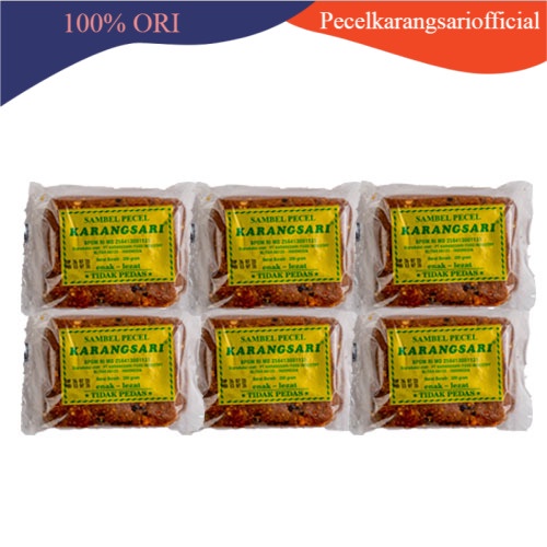 

Karangsari - 6 Sambal Pecel Tidak Pedas