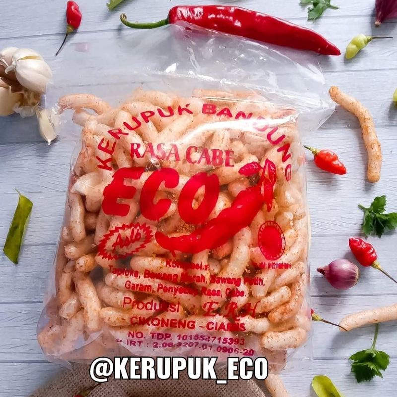 

Kerupuk Gurilem ECO Asli netto 100gram