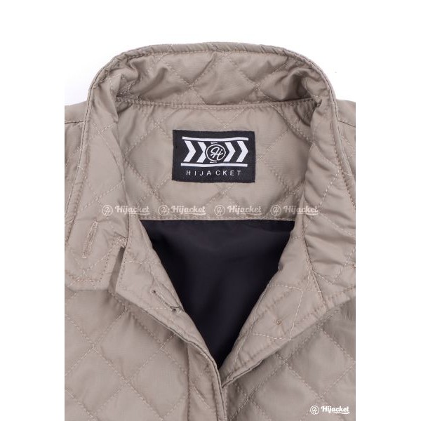 HIJACKET® ORIGINAL BELVA CREAM JAKET WANITA JAKET MUSLIMAH HIJABER PERTAMA DI INDONESIA-5