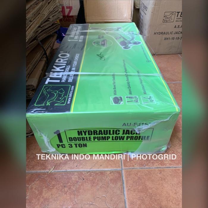 Dongkrak buaya 3 Ton TEKIRO / Dongkrak buaya ceper 3 Ton