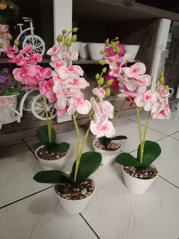 Bunga Anggrek Artificial (bisa Cod)