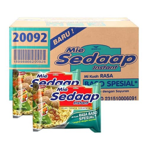 

MIE SEDAAP BASO 1 DUS ISI 40 PCS