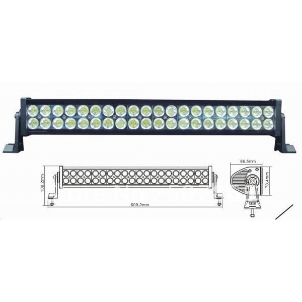 Led Light Bar 120W Lampu Tembak Off Road 120W Cree