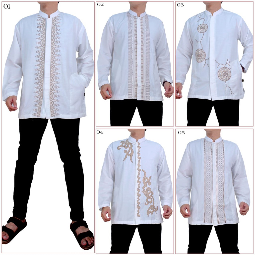 BAJU MUSLIM PRIA DEWASA BAHAN KATUN PREMIUM BEST SELLER HARGA EKSTRA/GROSIR/COD