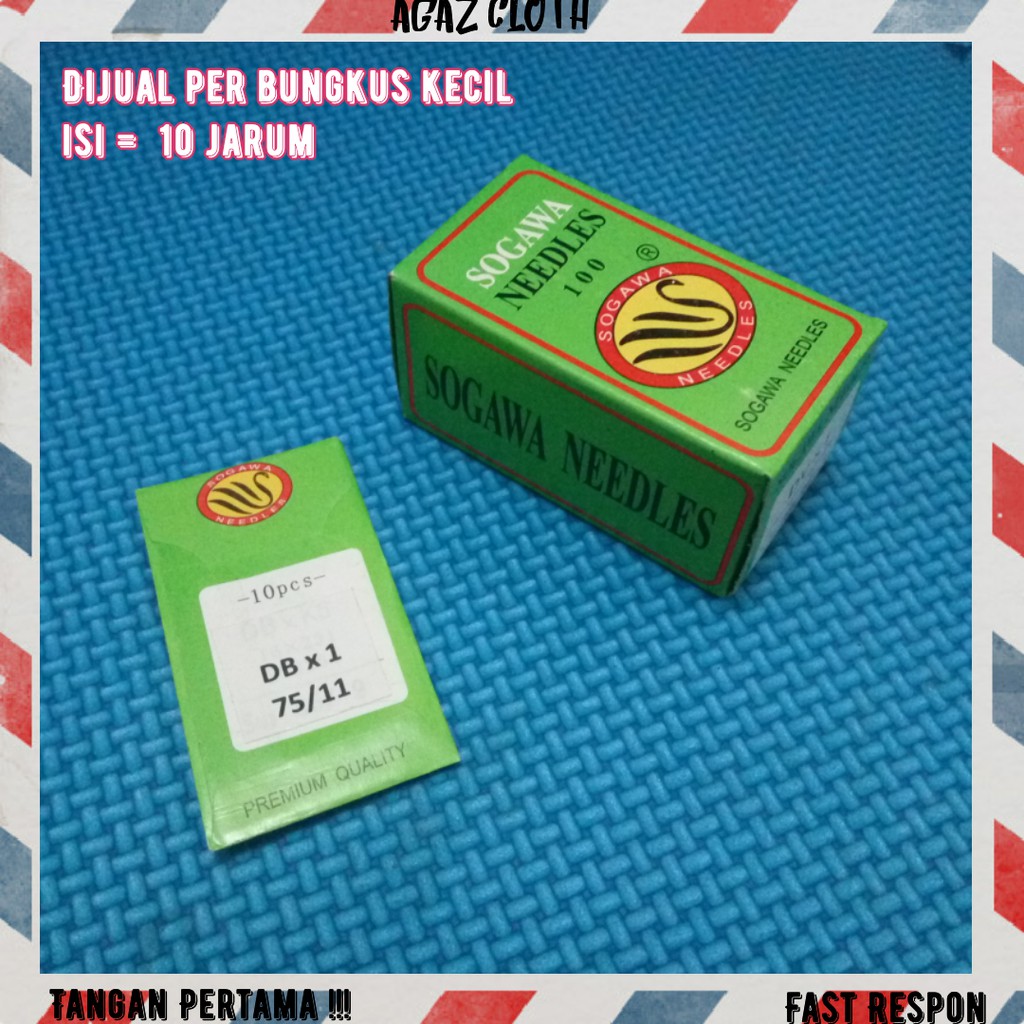 Jarum mesin jahit DB NO 11 - perlengkapan konveksi