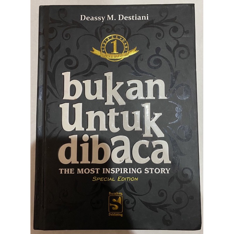 Buku Novel Bukan Untuk Dibaca 1 Preloved Genre Psikologi