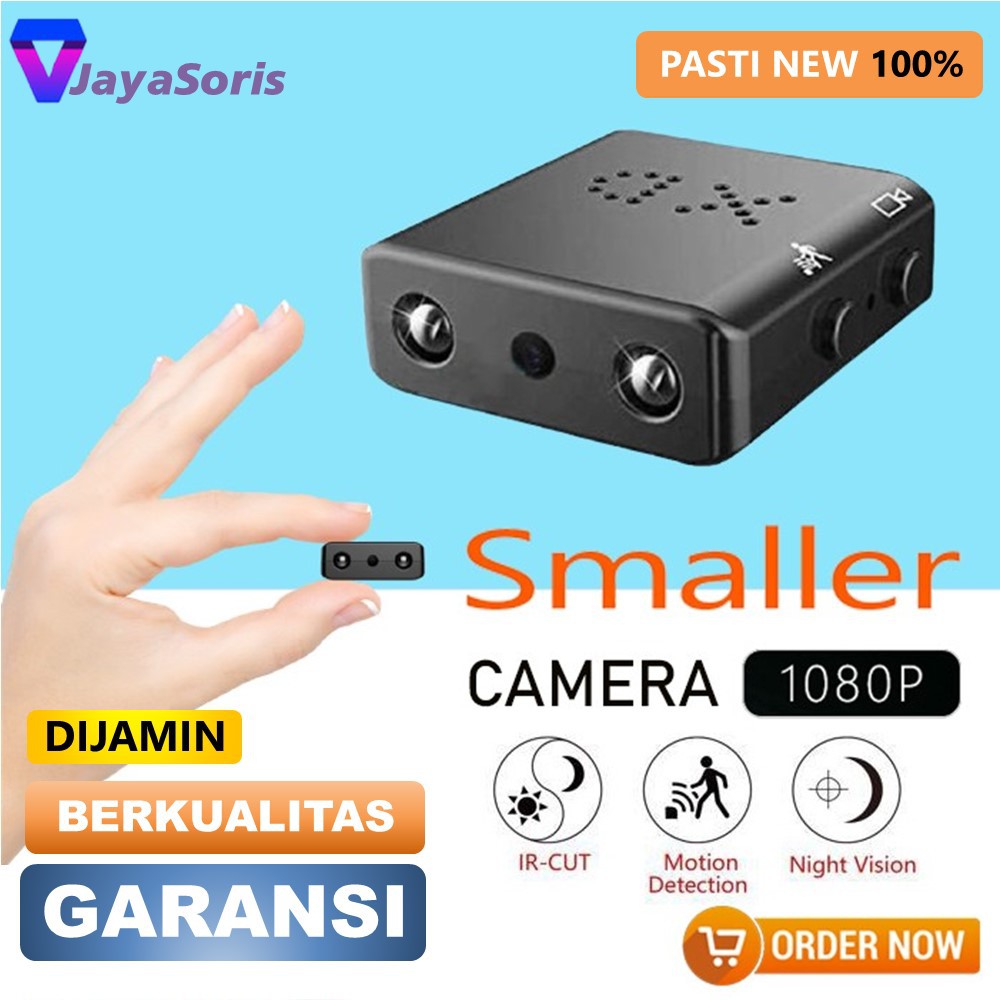 KAMERA PENGINTAI MINI TERSEMBUNYI CAMERA CCTV KECIL MINI MURAH SPY CAM HIDDEN CAMERA PENGINTIP JS53