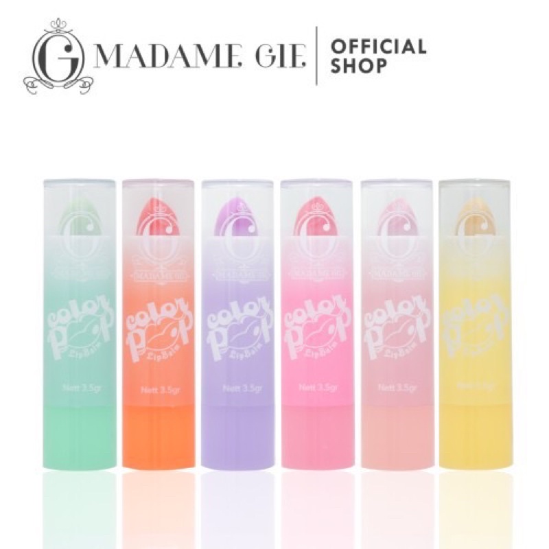 MADAME GIE COLOUR POP LIP BALM / ORIGINAL