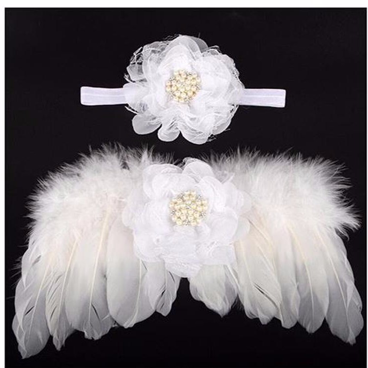 Feather Angel Wings + HB White / barang murah / termurah